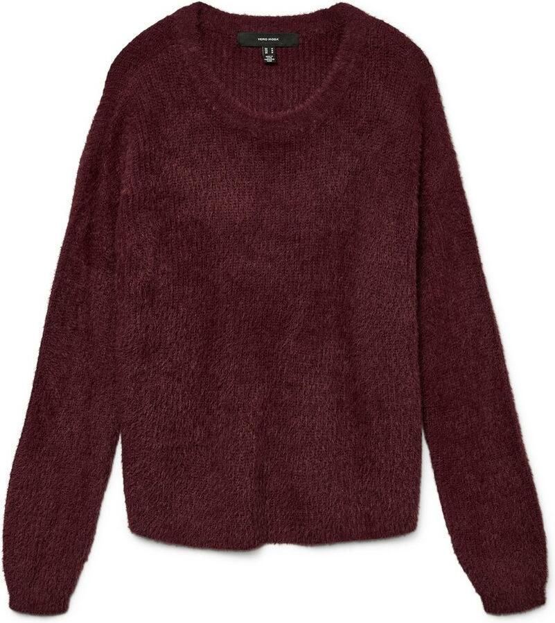 Vero Moda Gebreide trui VMPUFF LS O-NECK PULLOVER BOO