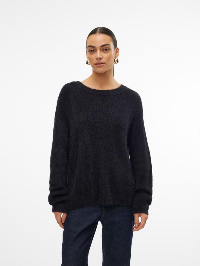 Vero Moda Gebreide trui VMPUFF LS O-NECK PULLOVER BOO - Foto 6
