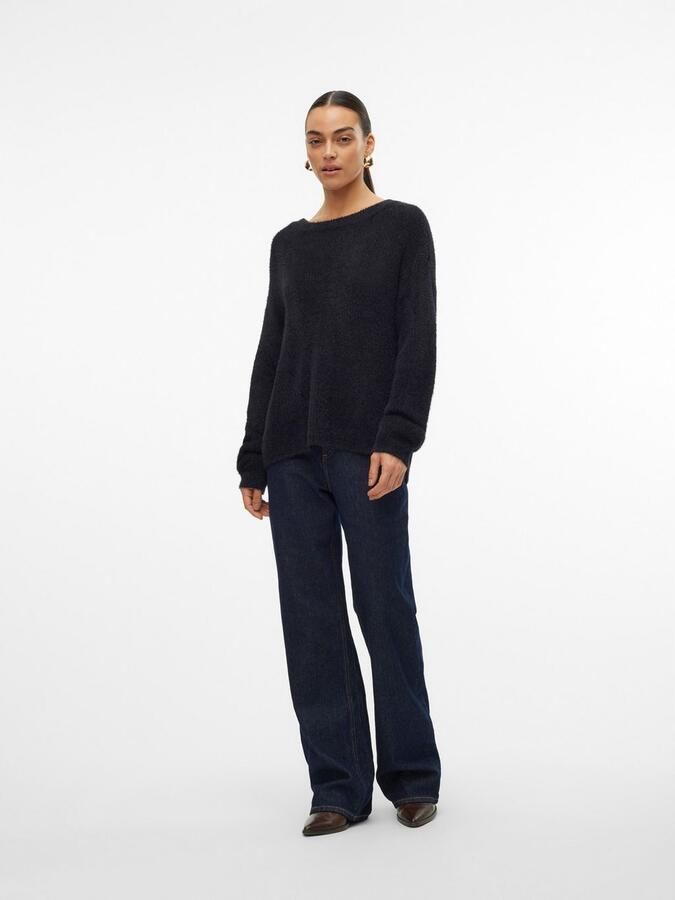 Vero Moda Gebreide trui VMPUFF LS O-NECK PULLOVER BOO - Foto 5