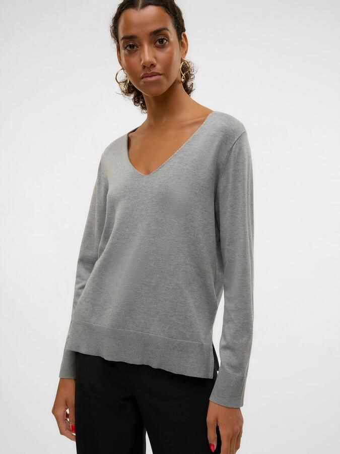 Vero Moda Gebreide trui VMSILJE LS V-NECK PULLOVER GA NOOS - Foto 5