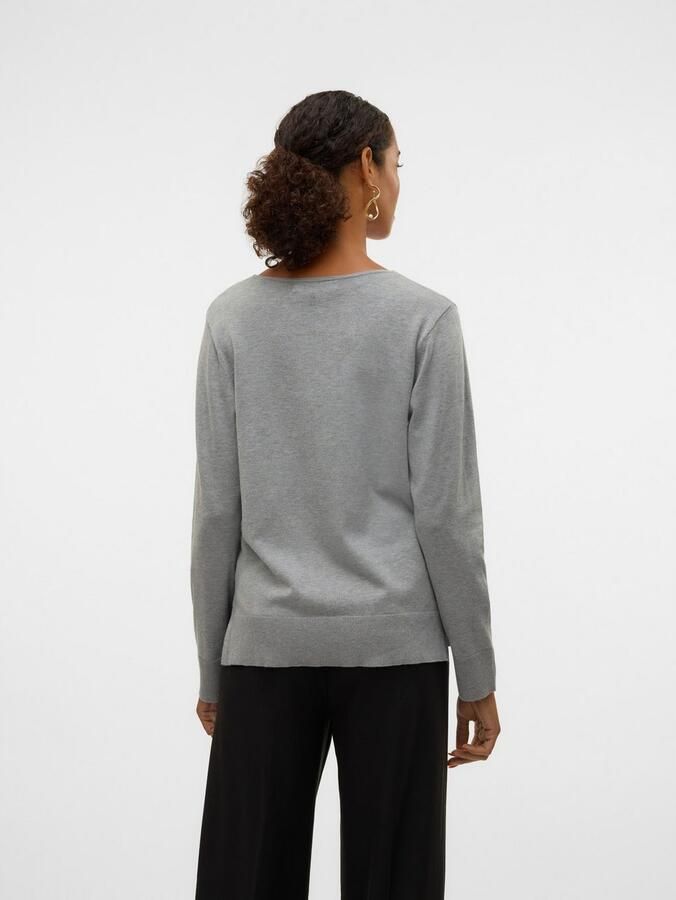 Vero Moda Gebreide trui VMSILJE LS V-NECK PULLOVER GA NOOS - Foto 4