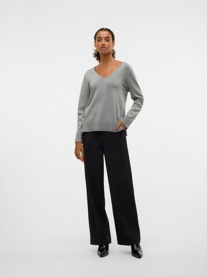 Vero Moda Gebreide trui VMSILJE LS V-NECK PULLOVER GA NOOS - Foto 6