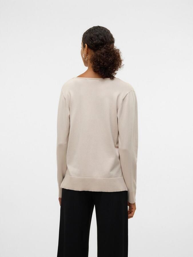 Vero Moda Gebreide trui VMSILJE LS V-NECK PULLOVER GA NOOS - Foto 5