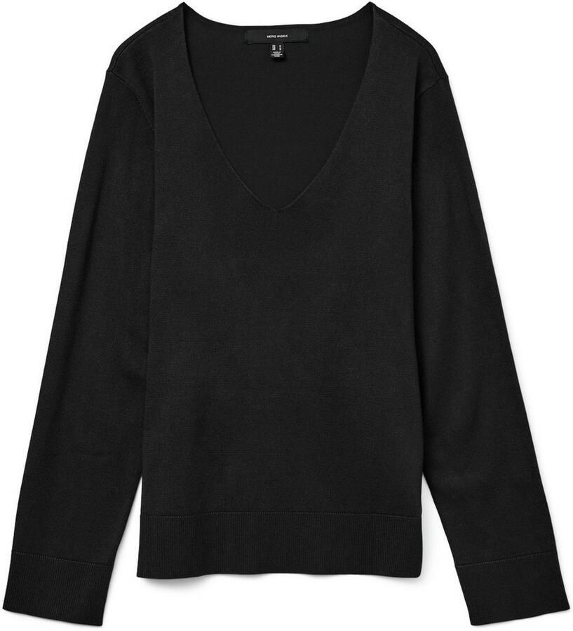 Vero Moda Gebreide trui VMSILJE LS V-NECK PULLOVER GA NOOS