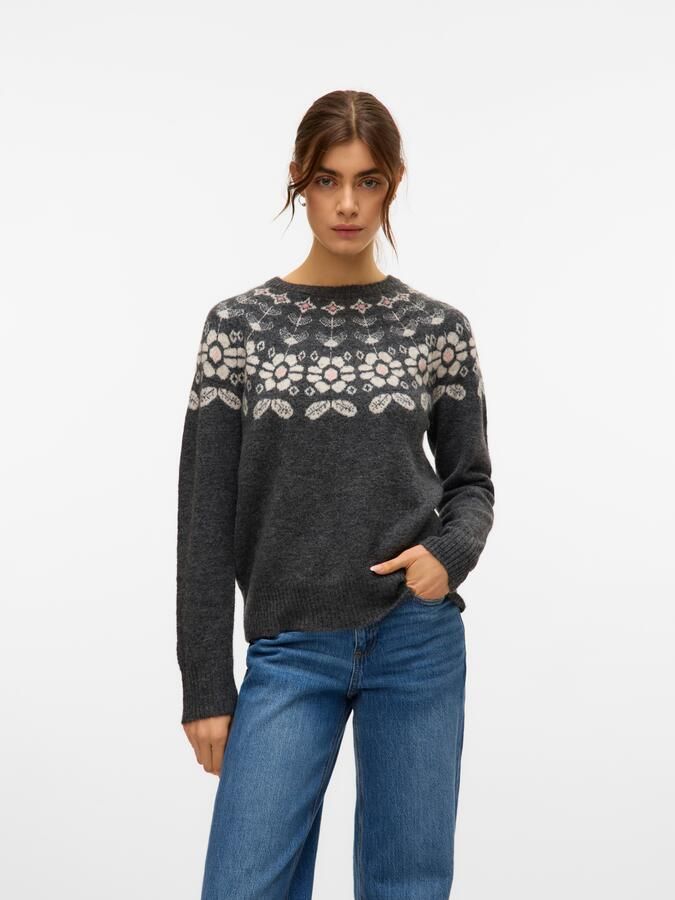 Vero Moda Regular fit gebreide pullover met wol modell 'SIMONE' - Foto 6