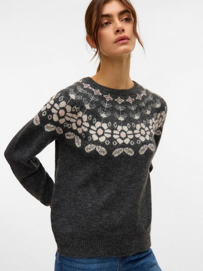 Vero Moda Regular fit gebreide pullover met wol modell 'SIMONE' - Foto 3