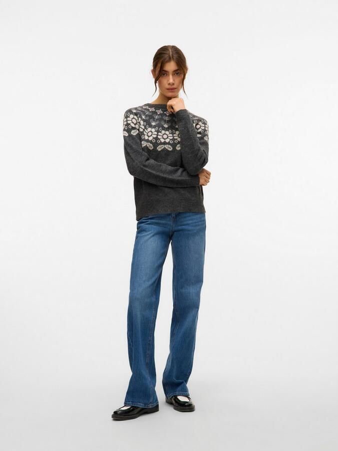 Vero Moda Regular fit gebreide pullover met wol modell 'SIMONE' - Foto 5