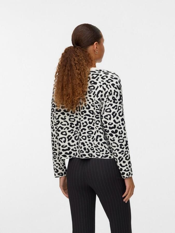 Vero Moda Gebreide trui VMTRES BIEN LS O-NECK PULLOVER - Foto 4