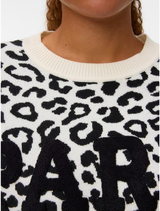 Vero Moda Gebreide trui VMTRES BIEN LS O-NECK PULLOVER - Foto 3