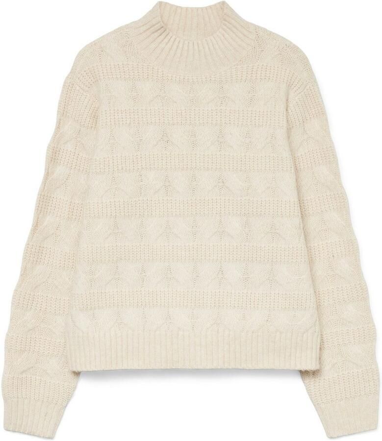 Vero Moda Gebreide trui VMVIRGO LS HIGHNECK PULLOVER BF