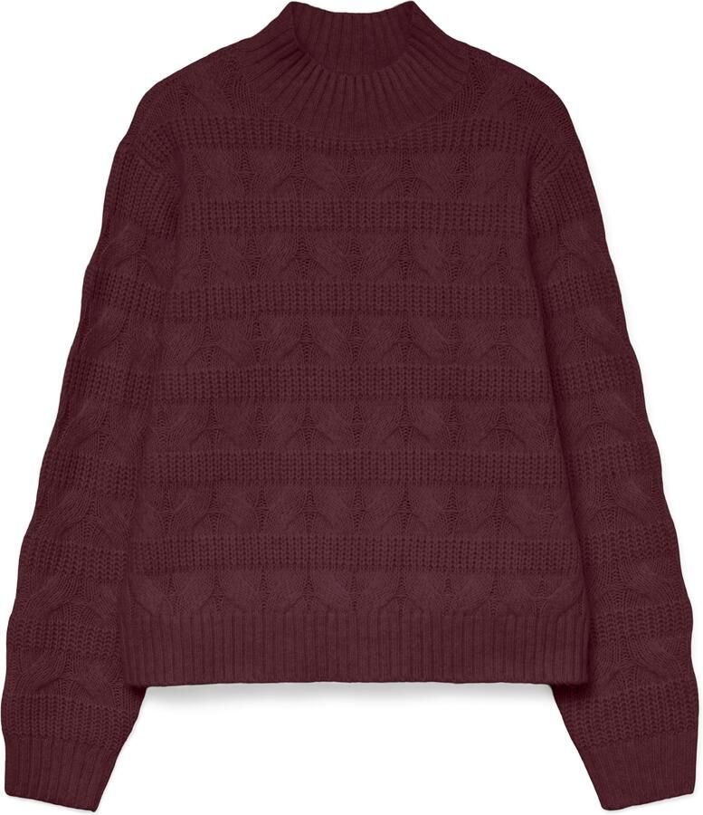 Vero Moda Gebreide trui VMVIRGO LS HIGHNECK PULLOVER BF