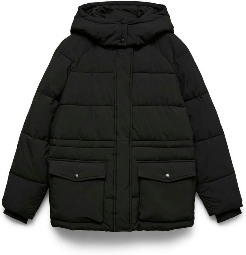 Vero Moda Regular fit gewatteerd jack met klepzakken model 'DIANA'