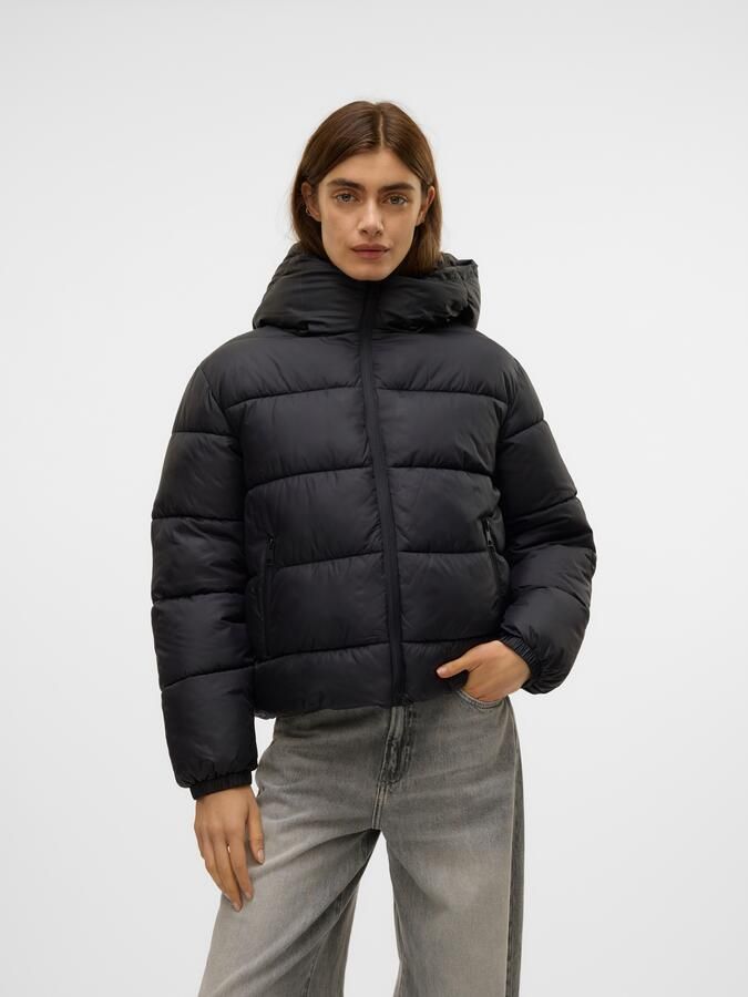 Vero Moda Regular fit gewatteerd jack met capuchon model 'DINA' - Foto 7
