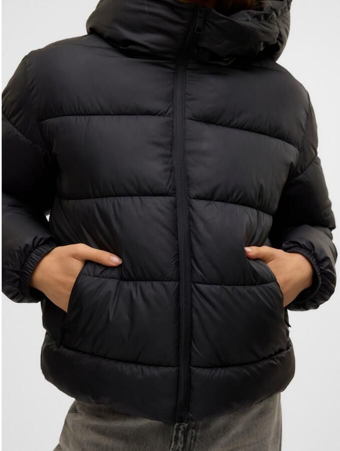 Vero Moda Regular fit gewatteerd jack met capuchon model 'DINA' - Foto 2