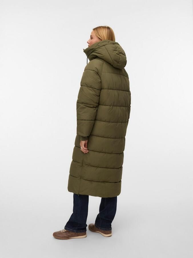 Vero Moda Gewatteerde jas VMELANOR LAURIE LONG COAT WRP GA BOO
