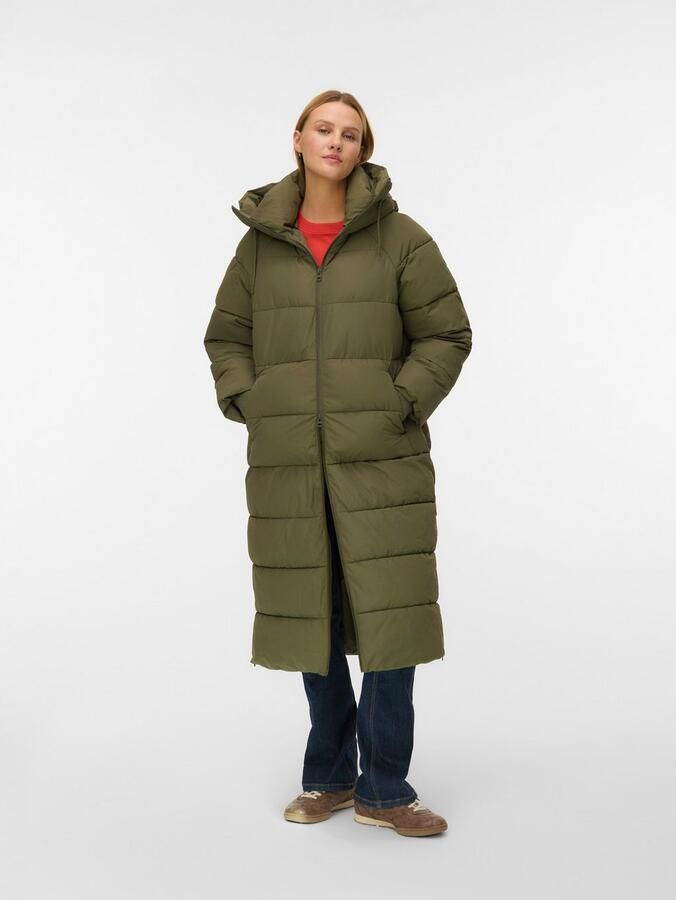 Vero Moda Gewatteerde jas VMELANOR LAURIE LONG COAT WRP GA BOO - Foto 2