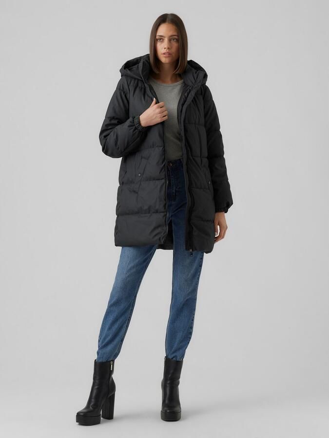 Vero Moda Gewatteerde jas VMGRETAFIE 3 4 COATED JACKET NOOS - Foto 4