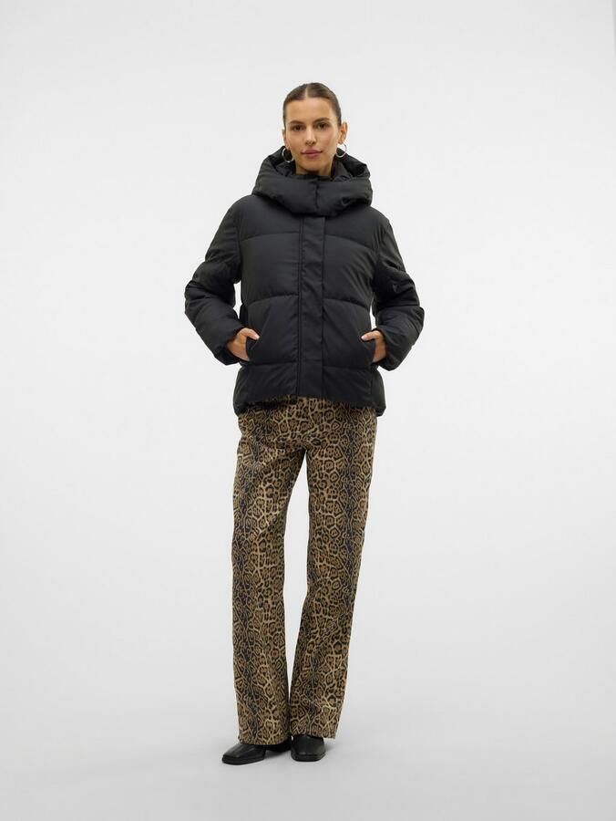 Vero Moda Regular fit gewatteerd jack met capuchon model 'GRETAKYLIE' - Foto 4