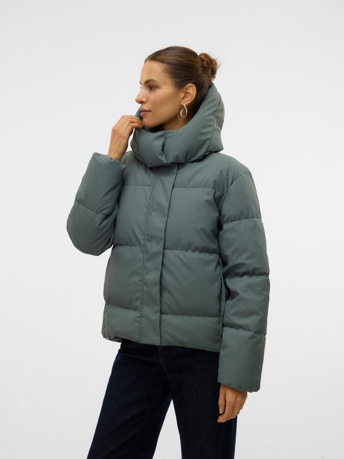 Vero Moda Regular fit gewatteerd jack met capuchon model 'GRETAKYLIE' - Foto 5
