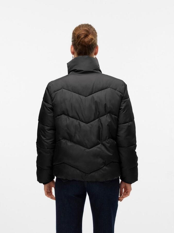 Vero Moda Regular fit gewatteerd jack met opstaande kraag model 'LIGARIO' - Foto 9