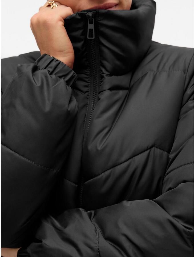 Vero Moda Regular fit gewatteerd jack met opstaande kraag model 'LIGARIO' - Foto 5