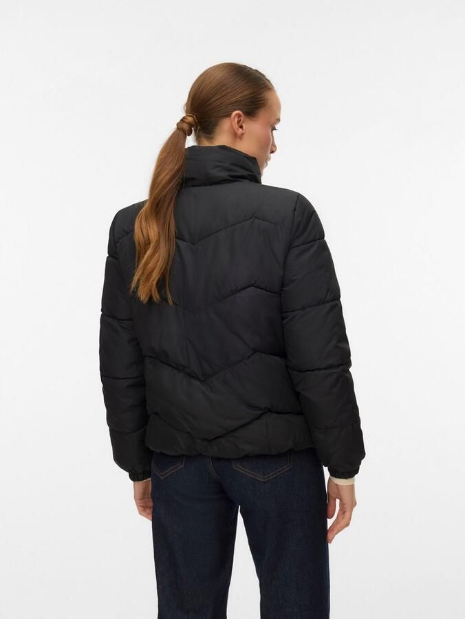 Vero Moda Regular fit gewatteerd jack met opstaande kraag model 'LIGARIO' - Foto 8