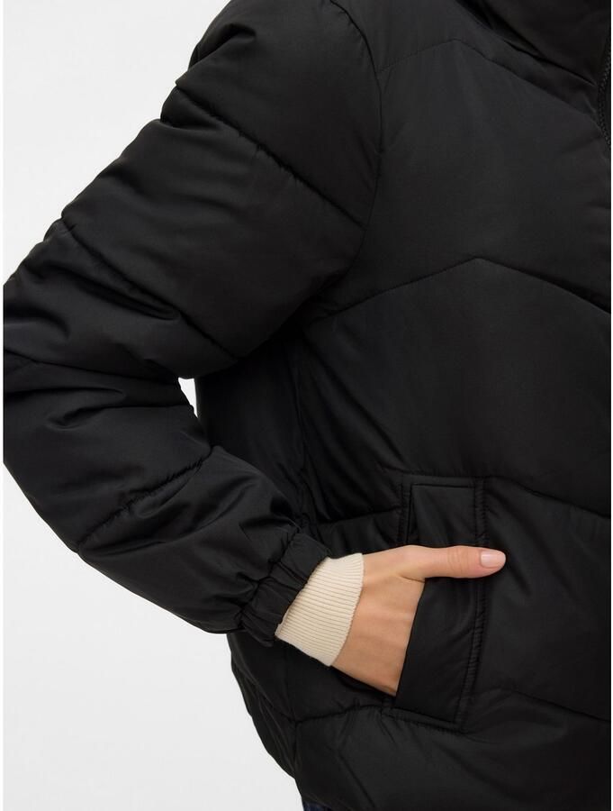 Vero Moda Regular fit gewatteerd jack met opstaande kraag model 'LIGARIO' - Foto 4