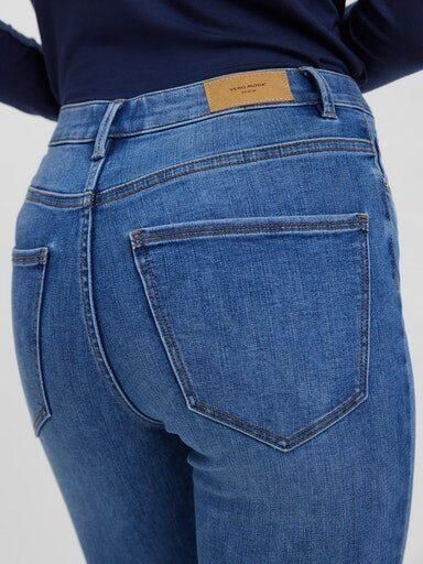 VERO MODA high waist skinny jeans VMSOPHIA medium blue denim - Foto 5