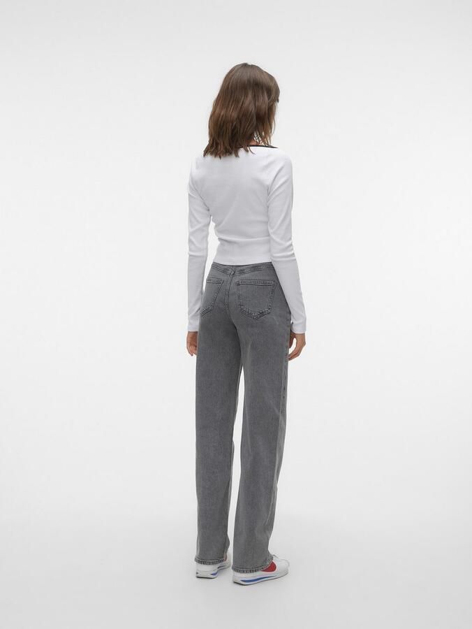Vero Moda High-waist jeans VMTESSA HR WIDE JEANS RA206 GA NOOS - Foto 4