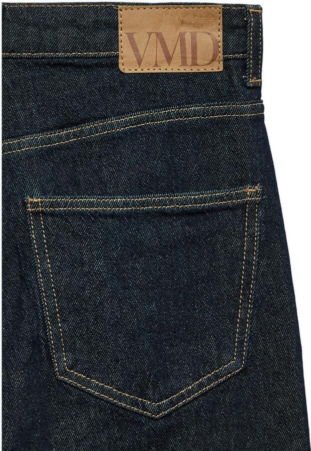 Vero Moda Wide fit high rise jeans van katoenmix met contrastnaden model 'TESSA' - Foto 10