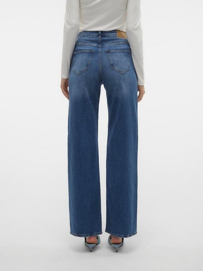 Vero Moda High-waist jeans VMTESSA HR WIDE JEANS RA380 GA NOOS - Foto 5