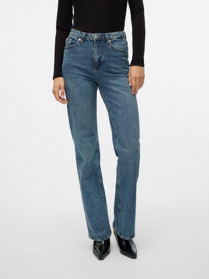 Vero Moda High-waist jeans VMTESSA HR WIDE JEANS RA394 GA NOOS - Foto 5