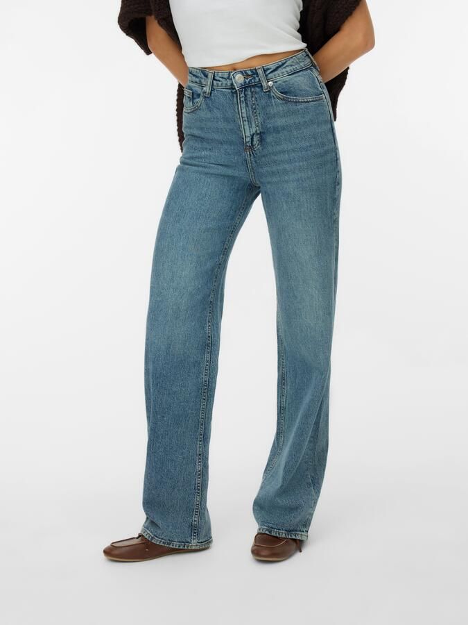 Vero Moda High-waist jeans VMTESSA HR WIDE JEANS RA394 GA NOOS - Foto 7