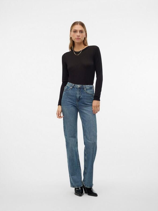 Vero Moda High-waist jeans VMTESSA HR WIDE JEANS RA394 GA NOOS - Foto 6