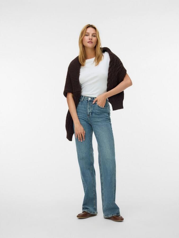 Vero Moda High-waist jeans VMTESSA HR WIDE JEANS RA394 GA NOOS - Foto 4