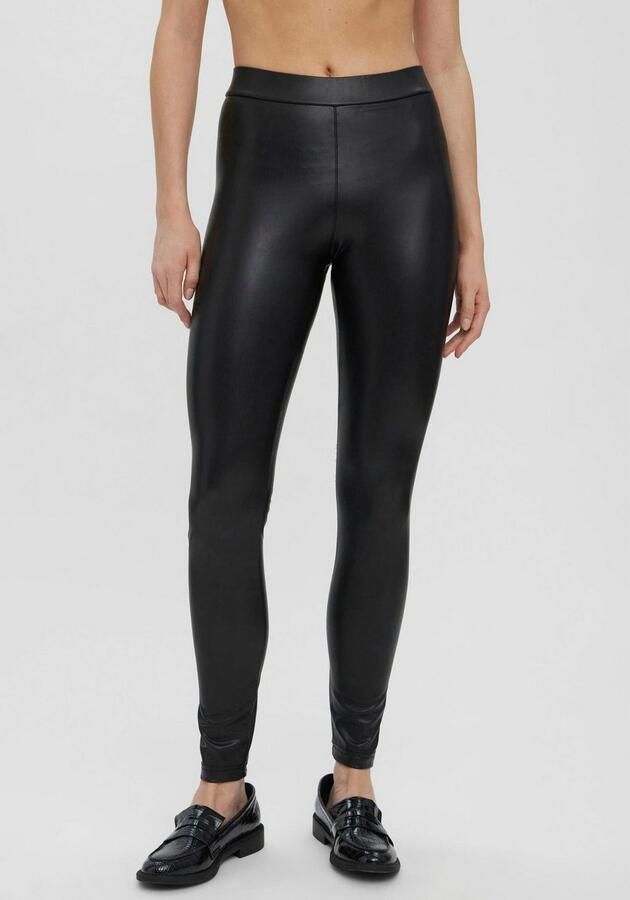 Vero Moda Skinny fit legging van kunstleer model 'GAYA' - Foto 2