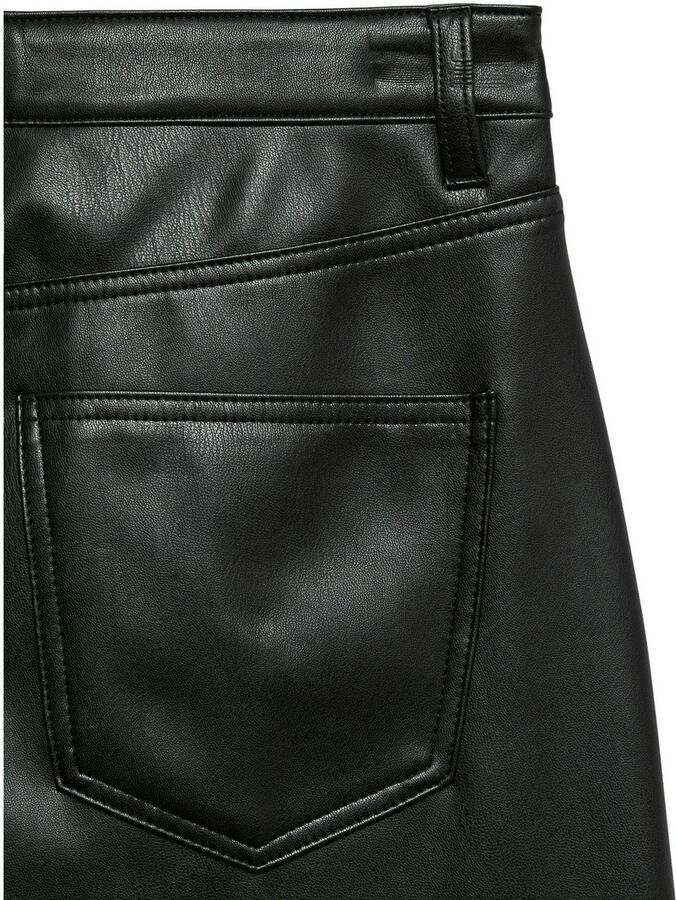 Vero Moda Imitatieleren broek VMTESSA HR WIDE PL PANTS NOOS