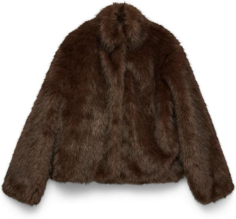 Vero Moda Regular fit jack in de look van imitatiebont model 'MONROE' - Foto 10