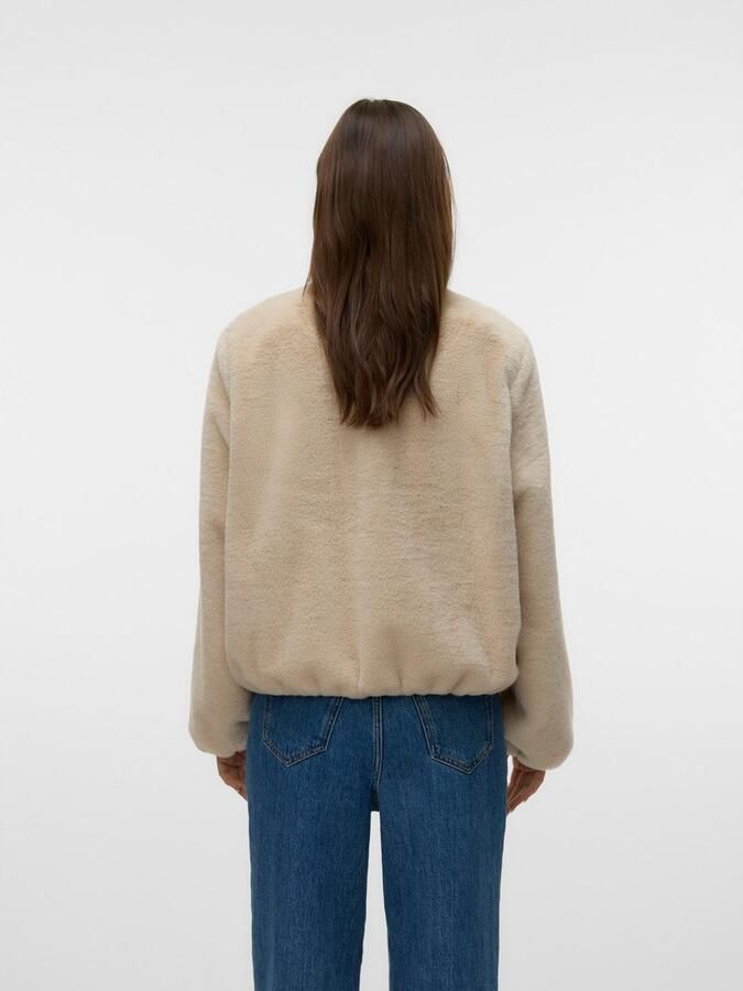 Vero Moda Regular fit jack in de look van imitatiebont model 'SONJALIGA' - Foto 5