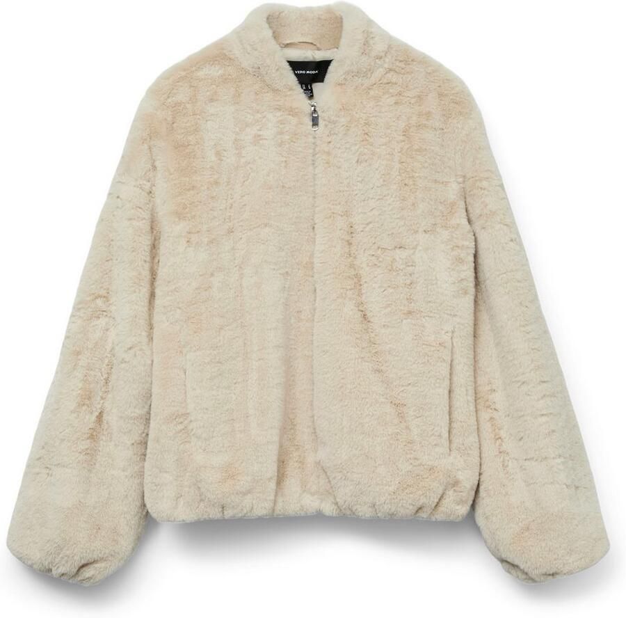 Vero Moda Regular fit jack in de look van imitatiebont model 'SONJALIGA'