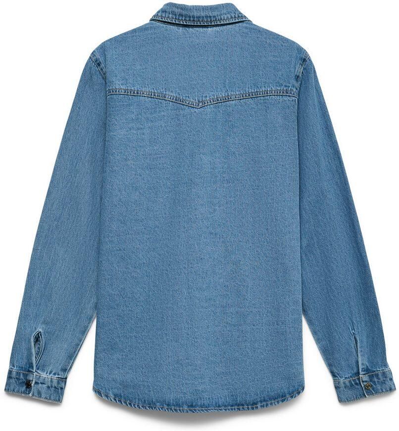 Vero Moda Regular fit overhemdblouse met katoen model 'JENNIE'