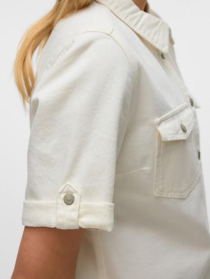 Vero Moda Jeans jurk VMJENNIE SS SHORT DENIM DRESS NOOS - Foto 2