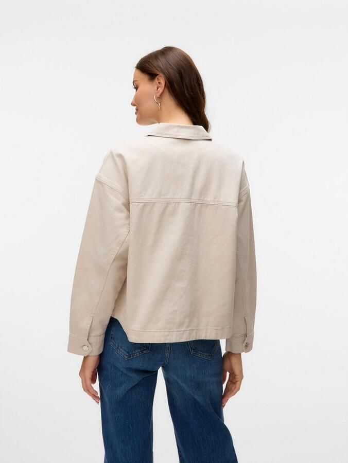 Vero Moda Jeansjack VMJAMIE LS DENIM SHACKET MIX NOOS - Foto 4