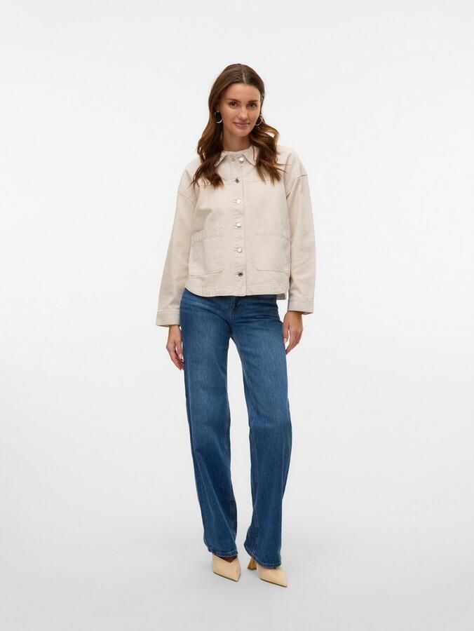Vero Moda Jeansjack VMJAMIE LS DENIM SHACKET MIX NOOS - Foto 5