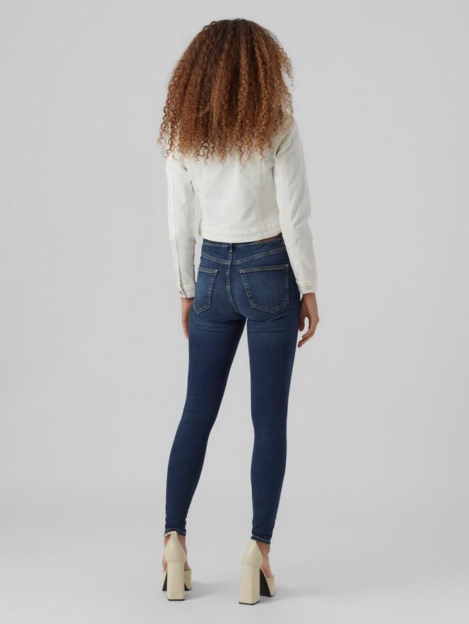 Vero Moda Spijkerjack VMLUNA LS SLIM DNM JACKET MIX GA NOOS - Foto 4
