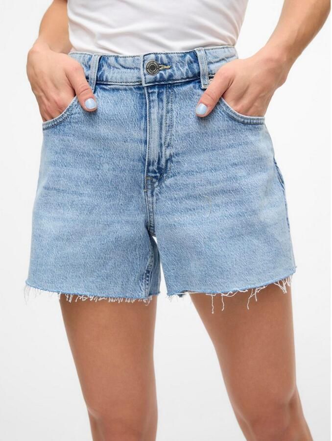 Vero Moda Jeansshort VMTESS MR SHORT DNM SHORTS MIX GA NOOS comfortabele vorm met stretchpercentage - Foto 8