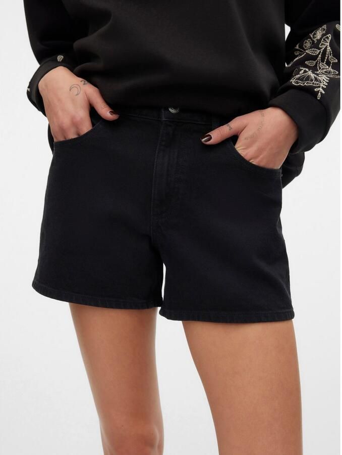 Vero Moda Jeansshort VMTESS MR SHORT DNM SHORTS MIX GA NOOS comfortabele vorm met stretchpercentage - Foto 6