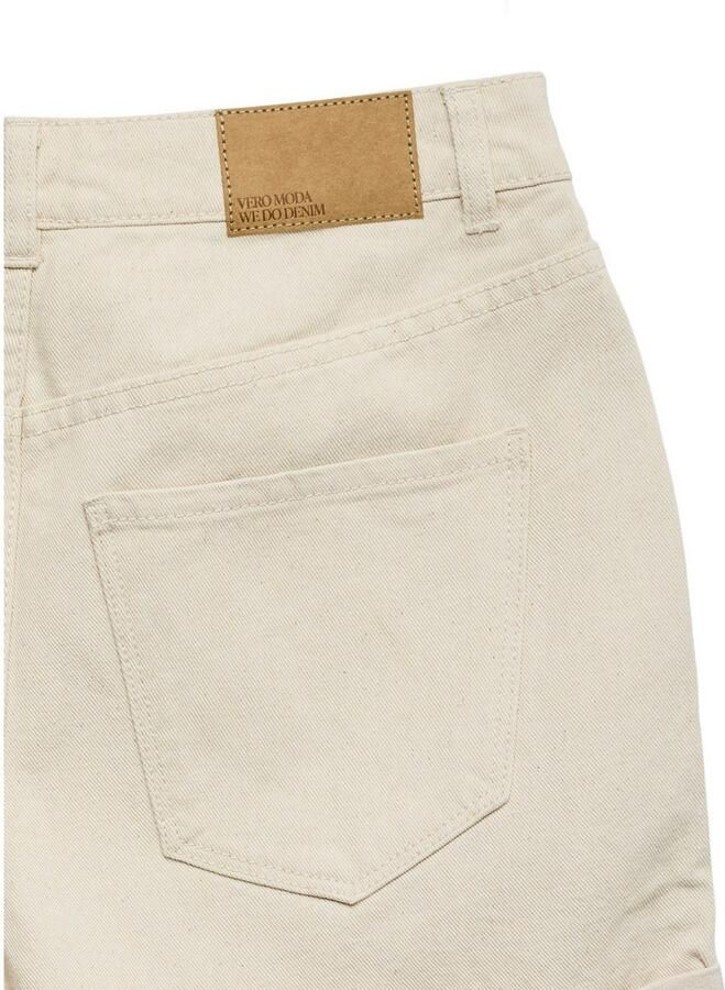 Vero Moda Relaxed fit korte jeans van katoenmix model 'ZURI' - Foto 6