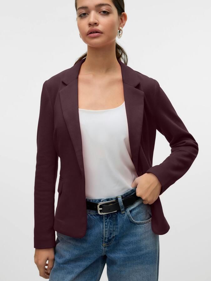Vero Moda Regular fit korte blazer met katoen model 'JULIA' - Foto 6