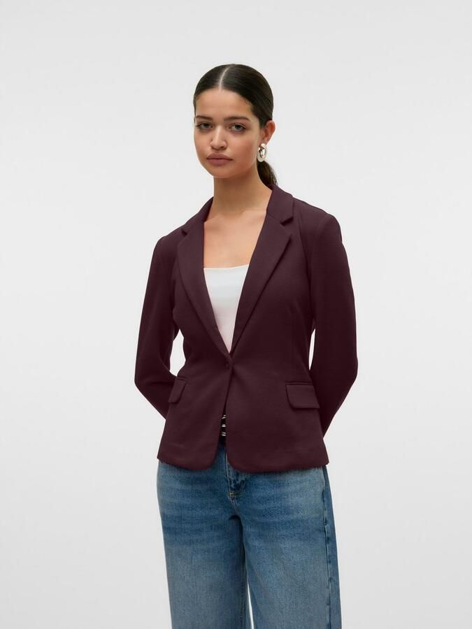 Vero Moda Regular fit korte blazer met katoen model 'JULIA' - Foto 5